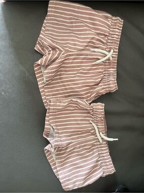 Set of sibling Little Planet Swim Trunks 3t and 12 months